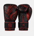 Red Redemption Dragon Edition Boxing Gloves